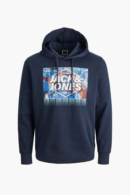 Sweat a capuche Bleu - JACK & JONES 12208330