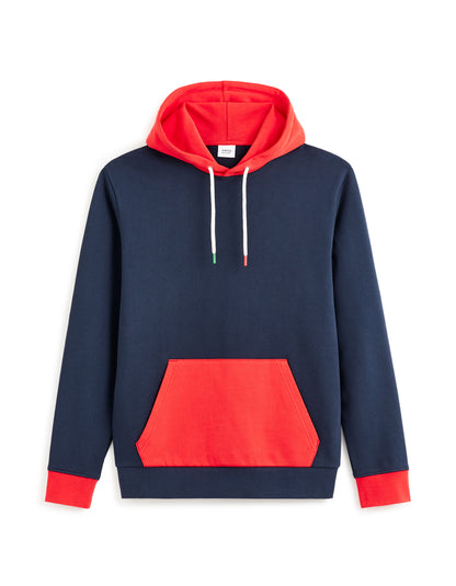 Sweat à capuche - marine celio