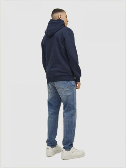 Sweatshirt Man Navy Blue Jack & Jones - 12211541