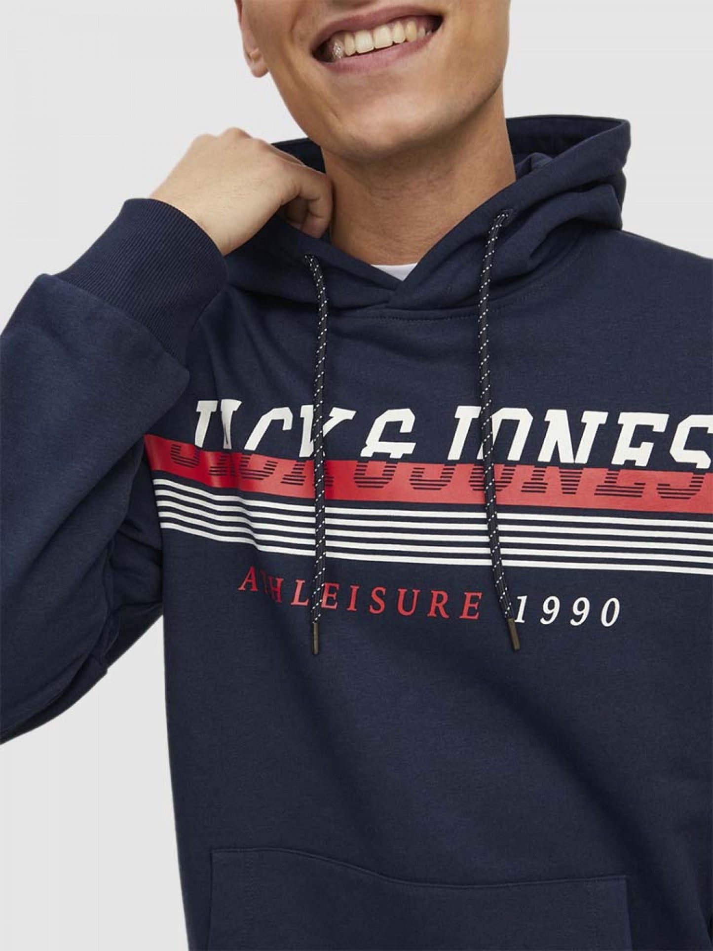 Sweatshirt Man Navy Blue Jack & Jones - 12211541