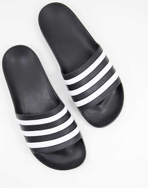 adidas Swim - adilette - Claquettes - Noir et blanc