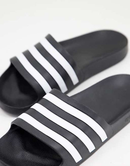 adidas Swim - adilette - Claquettes - Noir et blanc