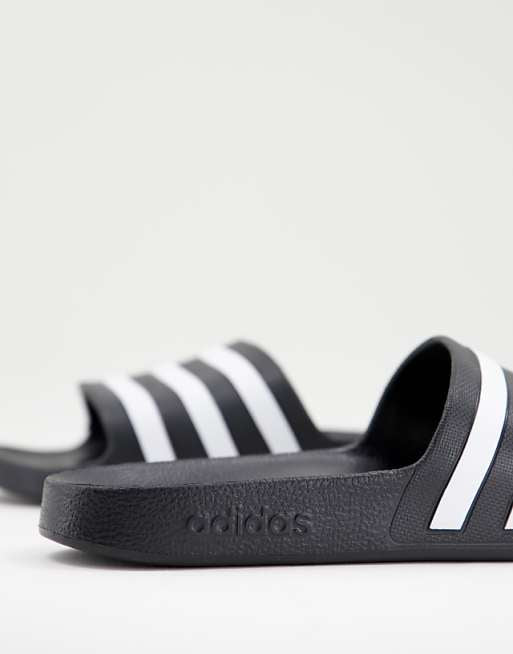 adidas Swim - adilette - Claquettes - Noir et blanc