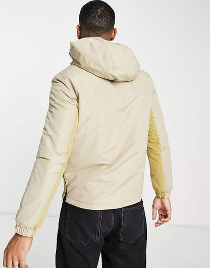 Jack & Jones Originals - Coupe-vent effet color block à enfiler - Beige