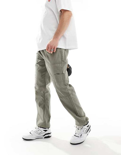 Pantalon de jogging cargo à enfiler - Marron