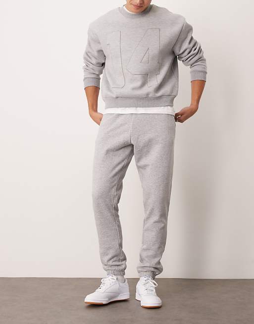 New Look - Pantalon de jogging - Gris chiné