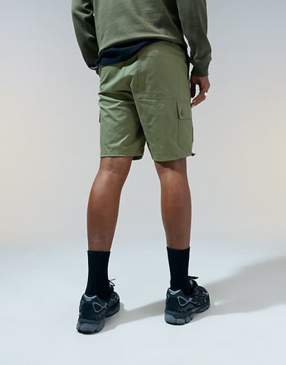 Short cargo slim - Kaki