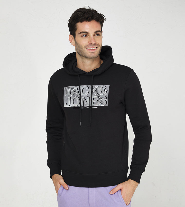 HOODIE JACK & JONES PETER BLACK BLAZER 12235329