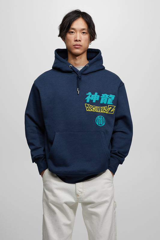 Pullandbear clearance navy hoodie