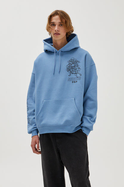 Hoodie over size naruto pull&bear