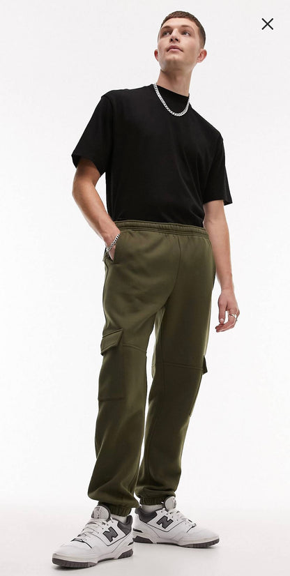 Topman - Jogger style cargo - Kaki