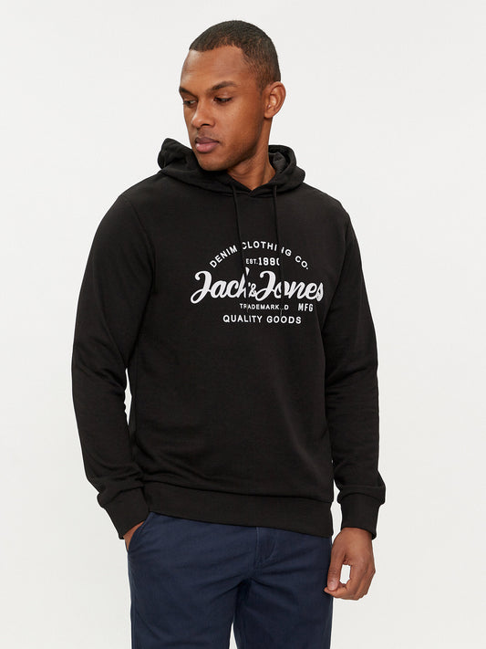 Sweats à capuche homme jack&jones noir 12249237