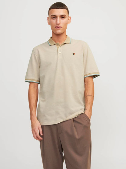 Jack&Jones Polo Beige / Fields Of Rye - 12169064