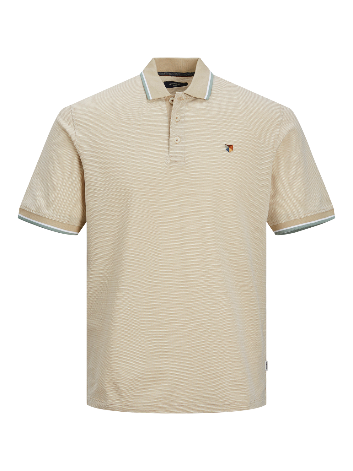 Jack&Jones Polo Beige / Fields Of Rye - 12169064