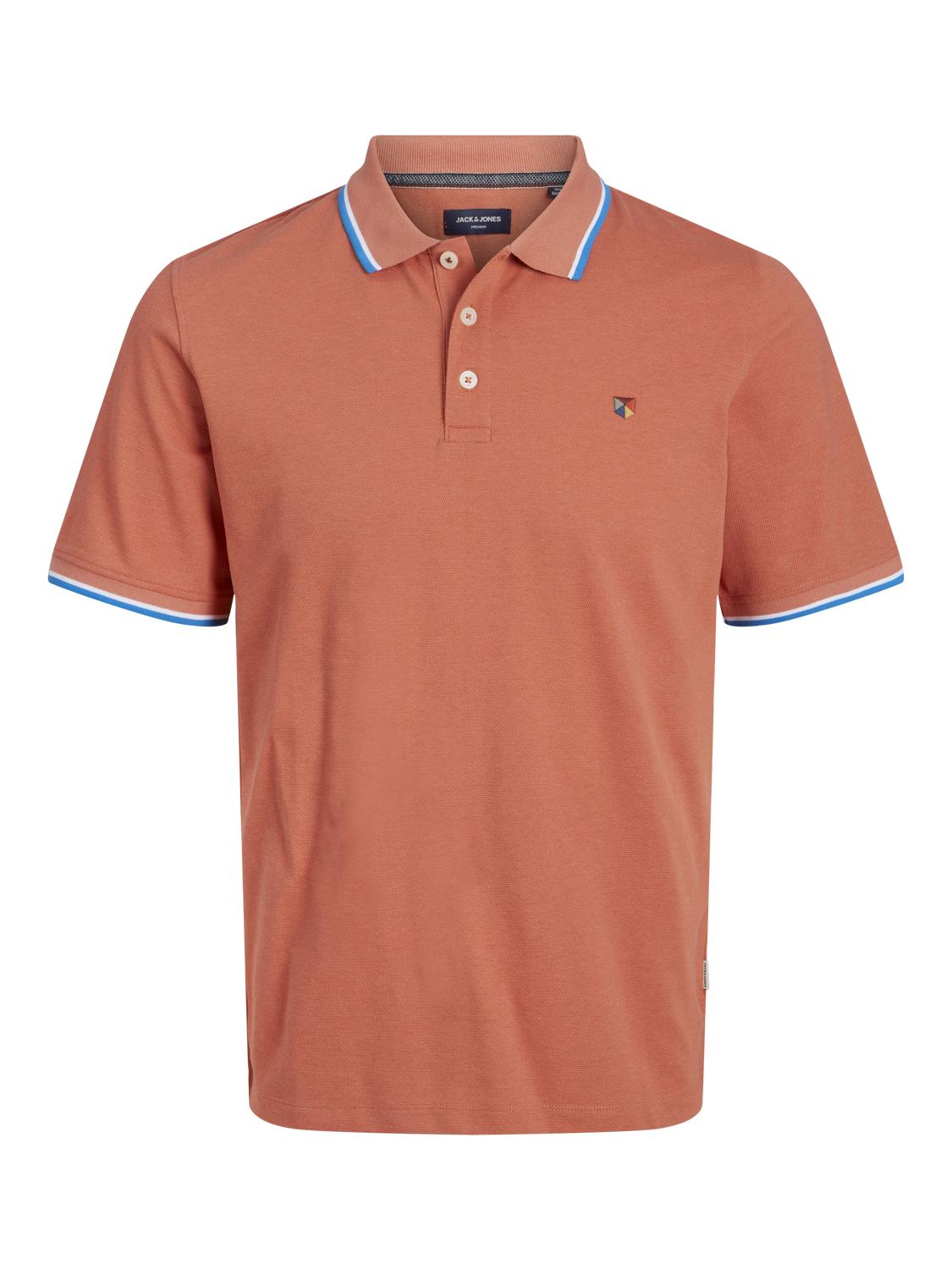 jack&Jones polo Rouge / Apricot Brandy - 12169064