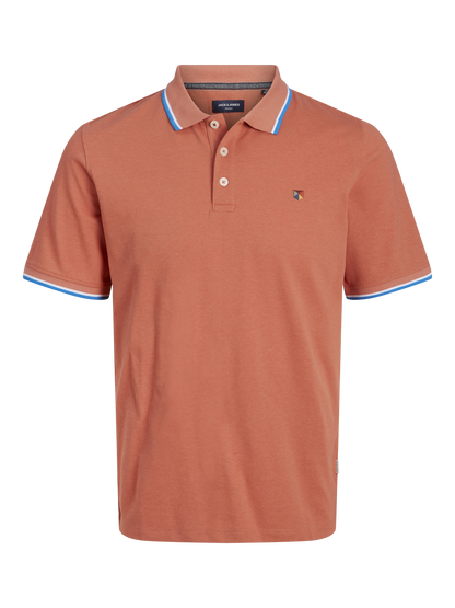 jack&Jones polo Rouge / Apricot Brandy - 12169064